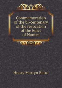 Bertrand.pt - Commemoration Of The Bi-Centenary Of The Revocation Of The Edict Of Nantes