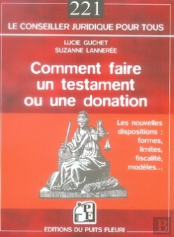 Bertrand.pt - Comment Faire Un Testament Ou Une Donation (4e Édition)