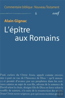 Bertrand.pt - Commentaire Biblique - Nouveau Testament : L'Épître Aux Romains