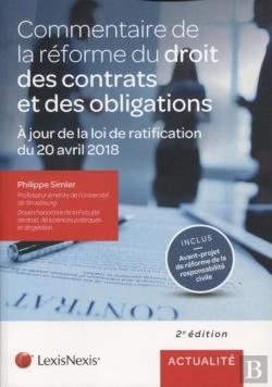 Bertrand.pt - Commentaire De La Reforme Du Droit Des Contrats Et Des Obligations