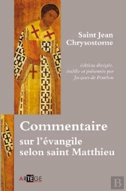 Bertrand.pt - Commentaire Sur L'Evangile Selon Saint Matthieu