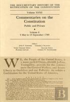 Commentaries On The Constitution Vol 6