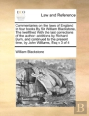 Commentaries On The Laws Of England In F