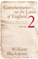 Commentaries On The Laws Of England, Volume 2