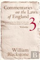 Commentaries On The Laws Of England, Volume 3