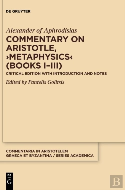 Bertrand.pt - Commentary On Aristotle, Â€ºMetaphysicsâ€¹ (Books Iâ€“Iii)