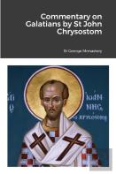 Commentary On Galatians By Saint John Chrysostom