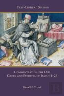 Commentary On The Old Greek And Peshitta Of Isaiah 1-25