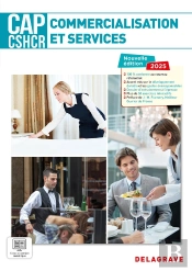 Commercialisation Et Services Cap Cshcr 1re Et 2e Années (2025) - Pochette Élève