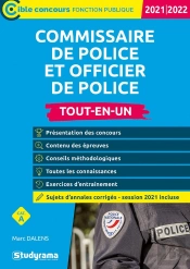 Commissaire De Police Et Officier De Police - 2021-2022
