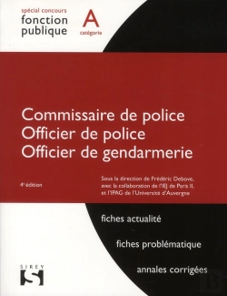 Bertrand.pt - Commissaire De Police, Officier De Police ; Catégorie A (4e Édition)
