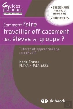 Bertrand.pt - Commment Faire Travailler Efficacement Des Élèves En Groupe ; Tutorat Et Apprentissage Coopératif