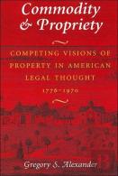 Commodity & Propriety