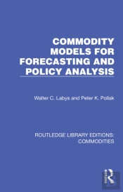 Commodity Models For Forecasting And Policy Analysis