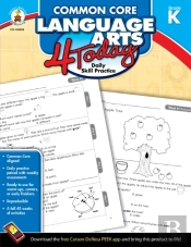 Common Core Language Arts 4 Today, Grade K