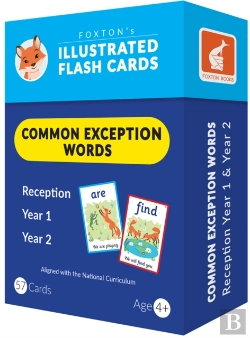 Bertrand.pt - Common Exception Words Flash Cards: Reception, Year 1 And Year 2 Words - Perfect For Home Learning - With 109 Colourful Illustrations
