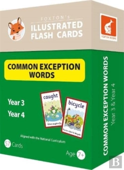 Bertrand.pt - Common Exception Words Flash Cards: Year 3 And Year 4 Words - Perfect For Home Learning - With 106 Colourful Illustrations