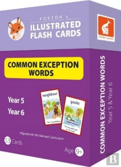 Bertrand.pt - Common Exception Words Flash Cards: Year 5 And Year 6 Words - Perfect For Home Learning - With 102 Colourful Illustrations