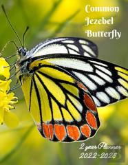 Common Jezebel Butterfly 2022-2023 2-Year Planner