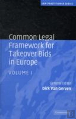 Bertrand.pt - Common Legal Framework For Takeover Bids In Europe