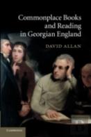 Commonplace Books And Reading In Georgian England