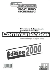 Communicat (Secr) 1e/Terminale Pro (Dp)El2000