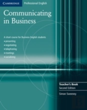 Communicating In Business Teacher'S Book
