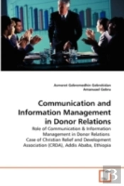 Communication And Information Management In Donor Relations