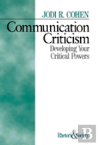 Communication Criticism