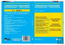 Bertrand.pt - Communication Et Management Vol.13 N°1-2016 : Developpement Personnel-Changement Organisationnel