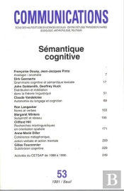 Communications, N  53, Semantique Cognitive