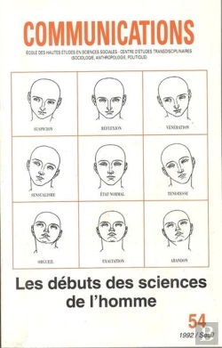 Bertrand.pt - Communications, N  54, Les Debuts Des Sciences De L'Homme