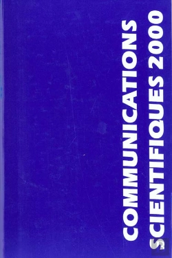 Bertrand.pt - Communications Scientifiques 2000