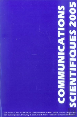 Bertrand.pt - Communications Scientifiques 2005 ; 23e Mapar