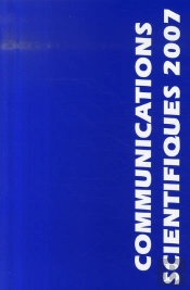 Communications Scientifiques 2007
