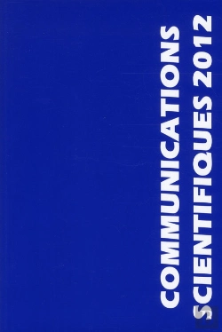 Bertrand.pt - Communications Scientifiques 2012