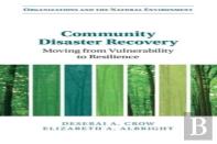 Community Disaster Recovery