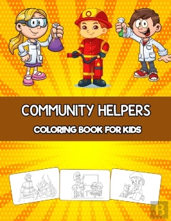 Bertrand.pt - Community Helpers Coloring Book For Kids