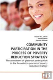 Community Participation In The Process Of Poverty Reduction Strategy