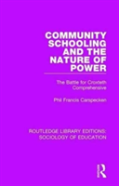 Community Schooling And The Nature Of Power
