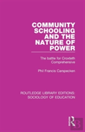 Community Schooling And The Nature Of Power