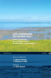 Communs, Aujourd'Hui ! Enjeux Planétaires D'Une Gestion Locale Des Ressources Renouvelables