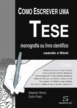 Bertrand.pt - Como Escrever uma Tese, Monografia ou Livro Científico Usando o Word
