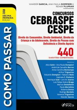 Bertrand.pt - Como Passar Concursos Cebraspe -Direito Do Consumidor, Ambiental, Eca, Deficiência E Agrário