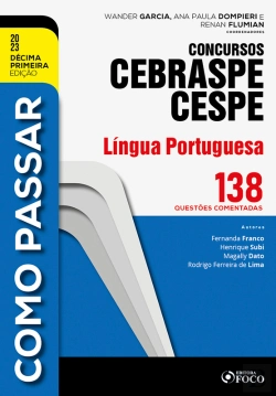 Bertrand.pt - Como Passar Concursos Cebraspe -Língua Portuguesa