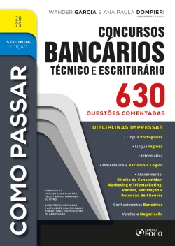 Bertrand.pt - Como Passar Em Concursos Bancários - Técnico E Escriturário - 2ª Ed - 2025