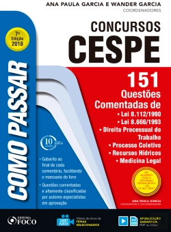 Bertrand.pt - Como Passar Em Concursos Cespe: 151 Questões Comentadas