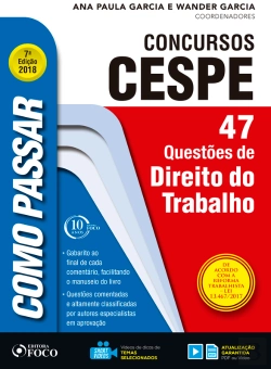 Bertrand.pt - Como Passar Em Concursos Cespe: Direito Do Trabalho
