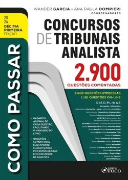 Bertrand.pt - Como Passar Em Concursos De Tribunais Analista - 11ª Ed - 2024