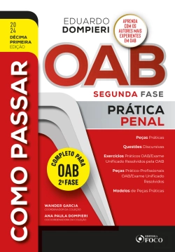 Bertrand.pt - Como Passar Oab - 2ª Fase: Prática Penal - 11ª Ed - 2024